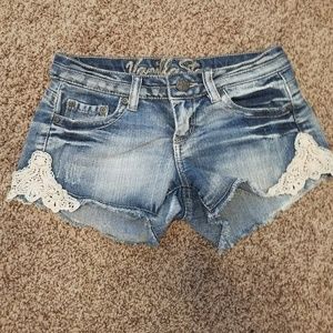 Jean shorts